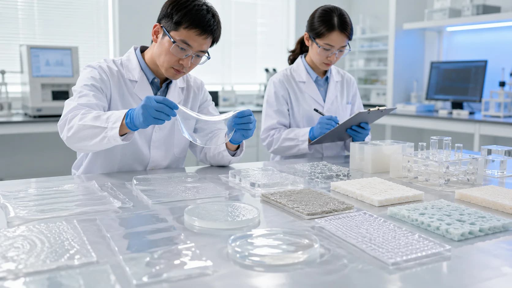 医用生物材料研发场景示意